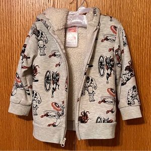 2 3T sweatshirts Marvel Paw Patrol